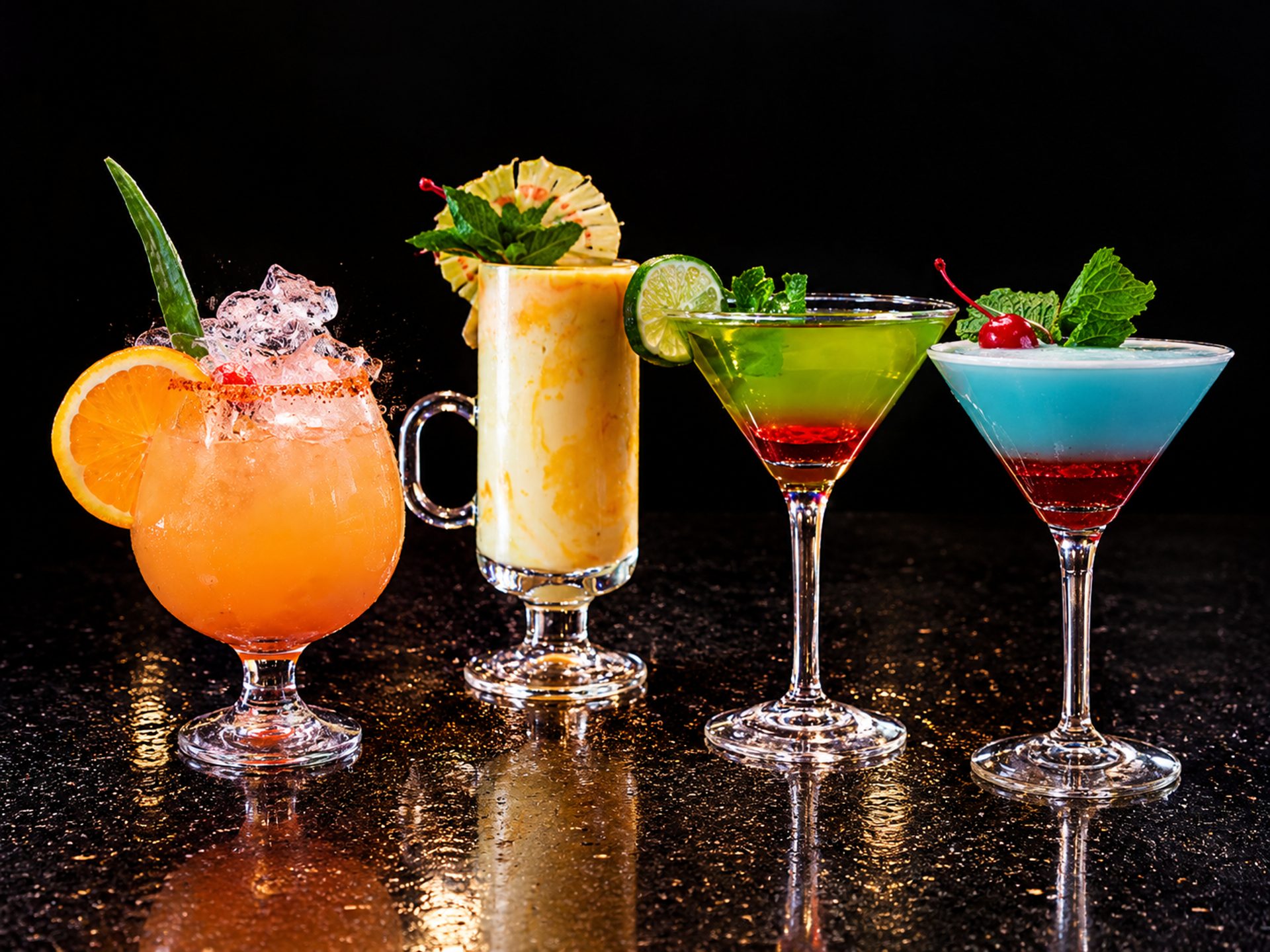 Signature cocktails on the menu