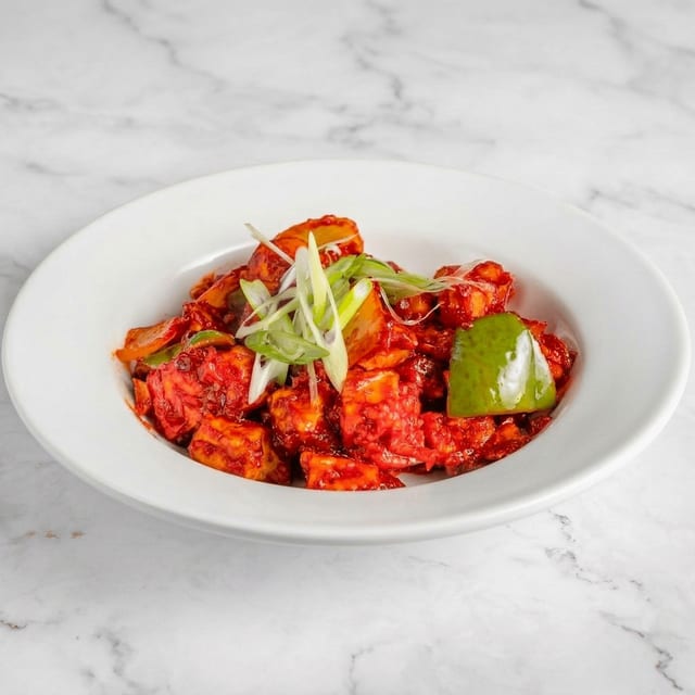 Chilli Paneer.