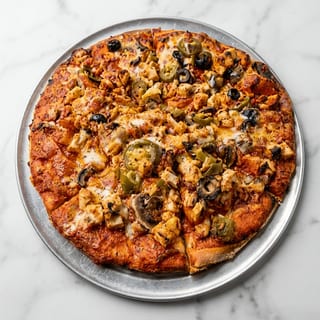 Butter Chicken Pizza
