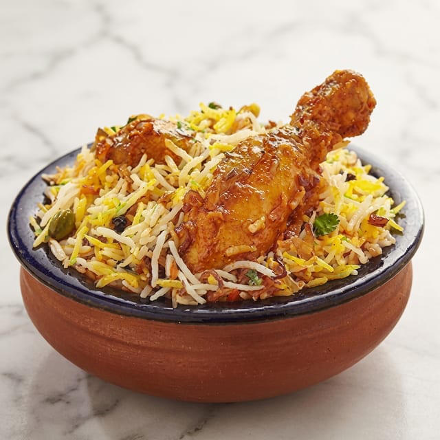 Zaffrani Chicken Biryani.