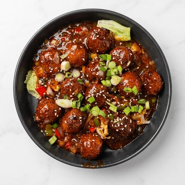 Vegetable Manchurian.