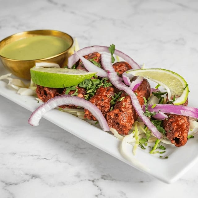 Lamb Seekh Kabab (5pcs).