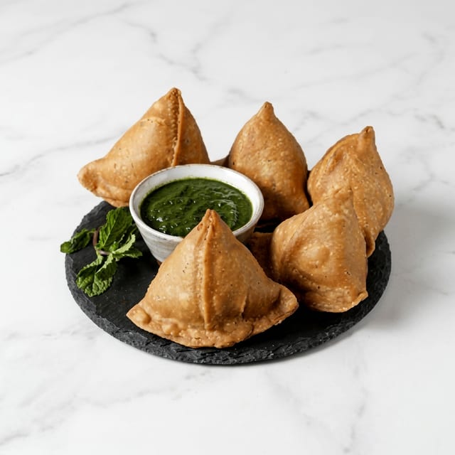 Vegetable Samosa.