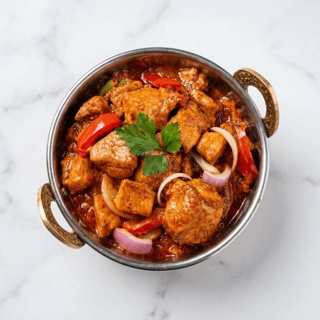 Chicken Jalfrezi.